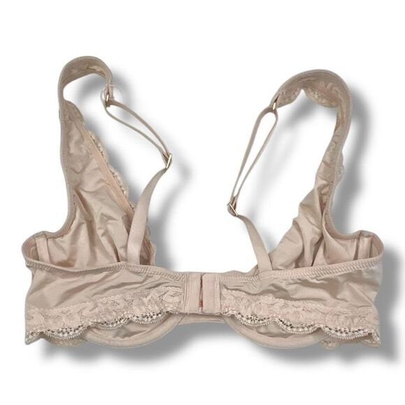 Aerie Lace Underwire Light Pink Bra 34D - Picture 2 of 6